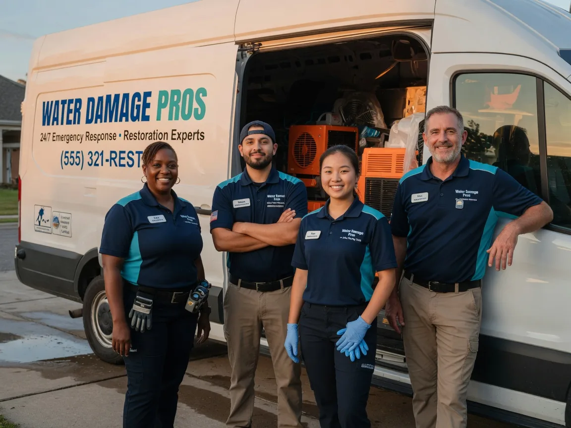 Water Damage Restoration company in Ryder, ND